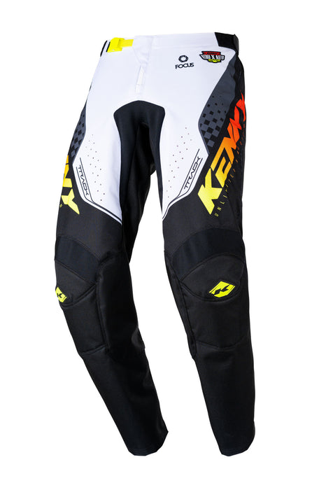 PANTALON KENNY TRACK FOCUS NOIR BLANC