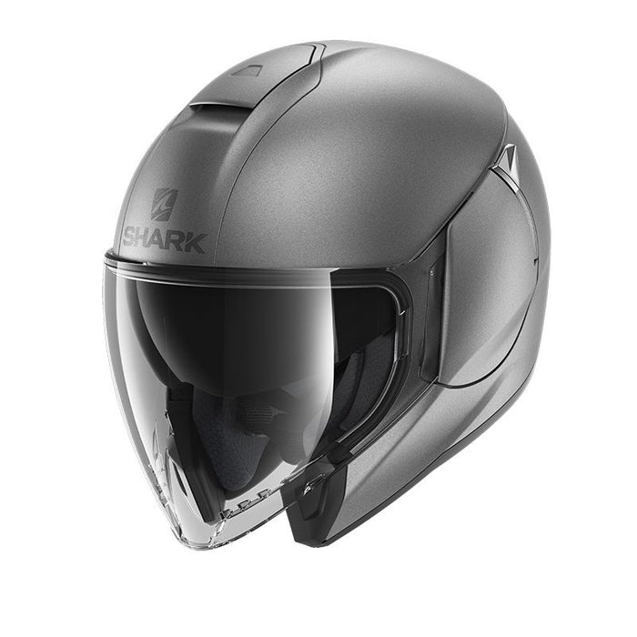 CASQUE SHARK CITY CRUISER MAT ANTHRACITE - motoland