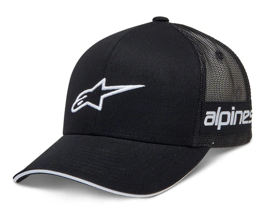 CASQUETTE ALPINESTARS BLACK STRAIGHT NOIR