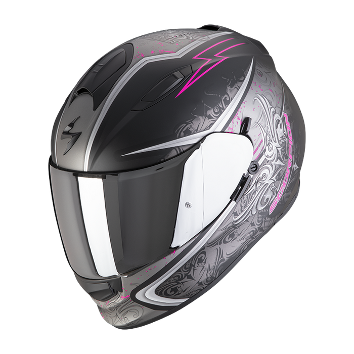 CASQUE EXO 491 RUN NOIR MAT ROSE