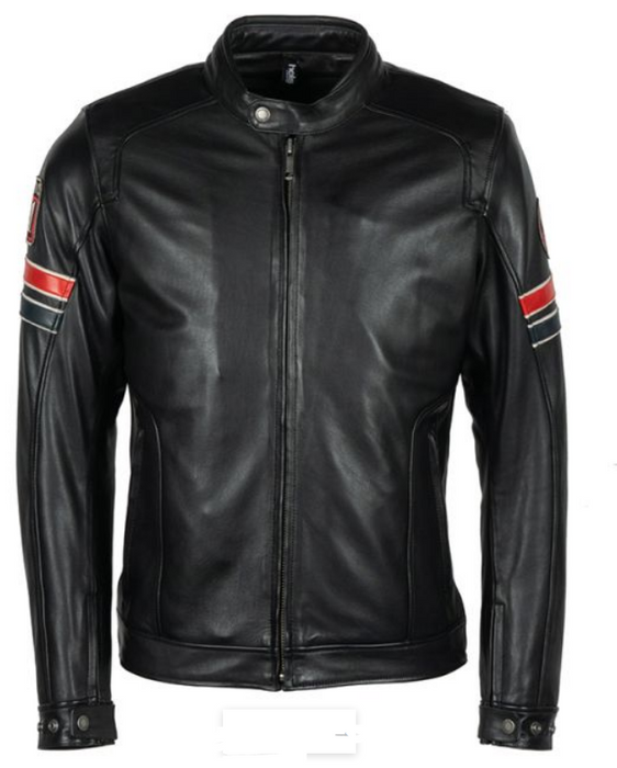 BLOUSON CUIR HELSTONS ELRON NOIR - motoland