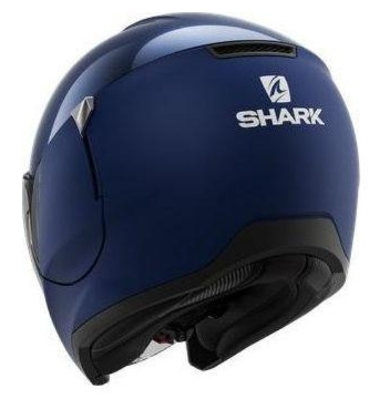 CASQUE SHARK CITY CRUISER DUAL BLANK BLEU FONCE BRILLANT - motoland