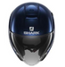 CASQUE SHARK CITY CRUISER DUAL BLANK BLEU FONCE BRILLANT - motoland