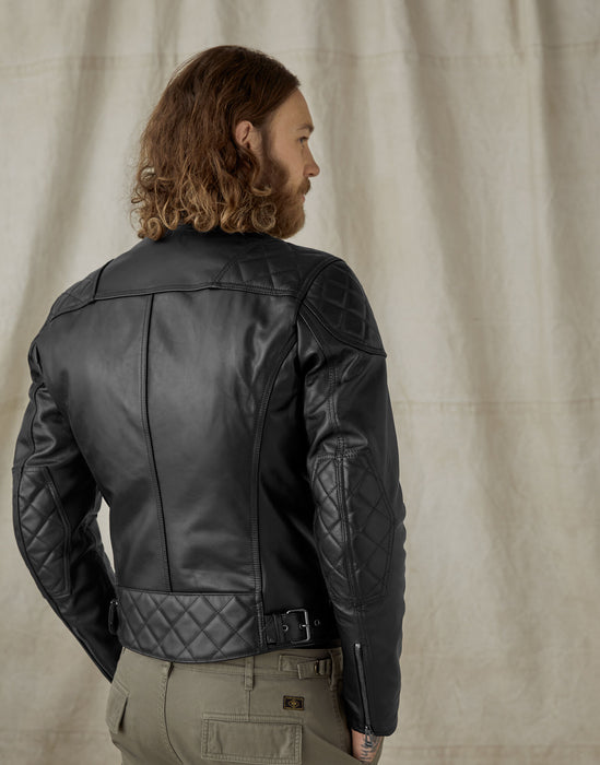 BLOUSON CUIR BELSTAFF IVY NOIR — Motoland-Dunkerque