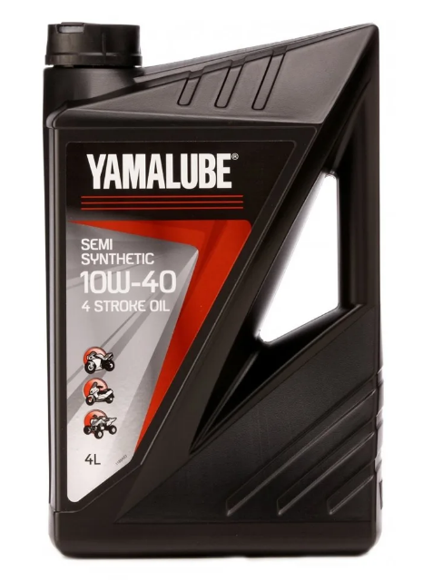 YAMALUBE S4 10W40 4L SEMI-SYNTHESE 4 LITRES - motoland