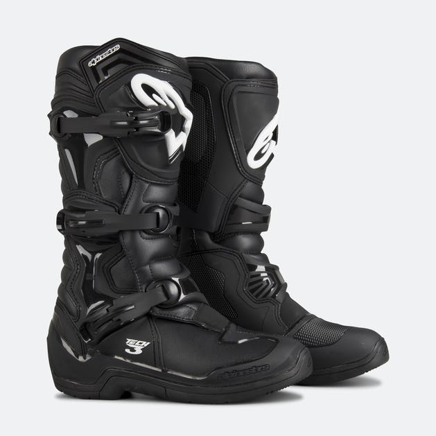 BOTTES CROSS ALPINESTARS TECH NOIR — Motoland-Dunkerque
