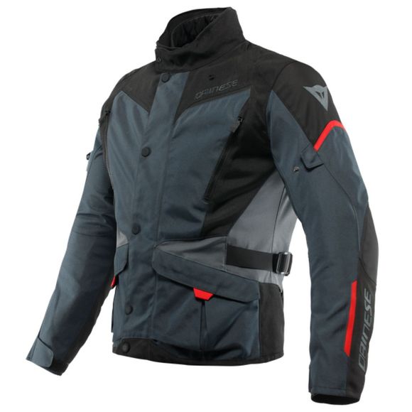 VESTE HOMME DAINESE TEMPEST 3 D-DRY NOIR EBONY ROUGE