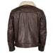 BLOUSON CUIR HELSTONS ESCADRON MARRON - motoland