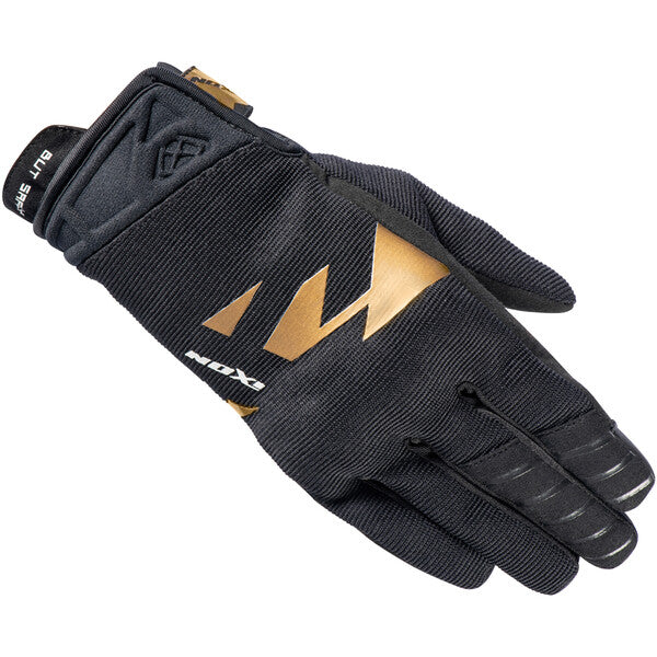 GANTS IXON FEMME MS FEVER MI SAISON NOIR OR