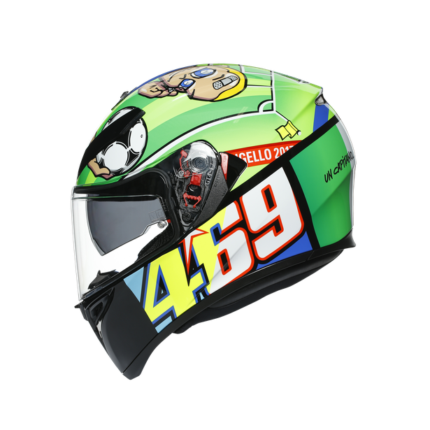 CASQUE AGV K3 SV TOP ROSSI MUGELLO 2017 - motoland