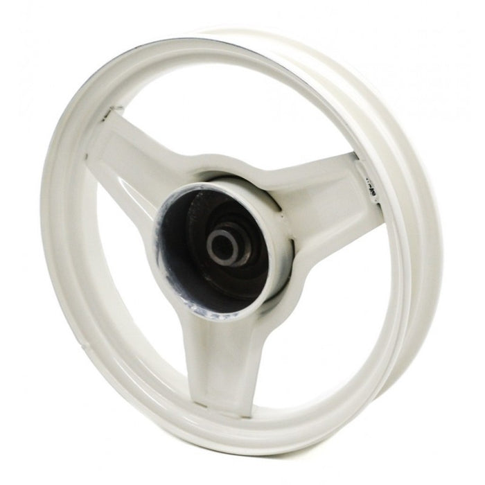 ROUE ARRIERE  YAMAHA PEEWEE PW50 BLANCHE