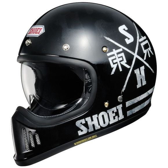 CASQUE SHOEI  EX-ZERO XANADU TC5 NOIR BLANC