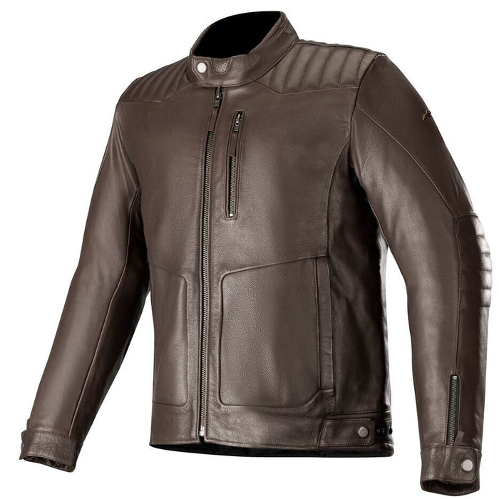 Veste Noir En Cuir Aviatrix Men's Real Leather Vintage Look