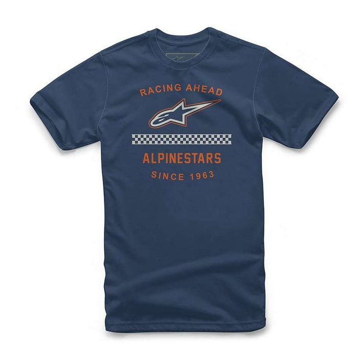 TEE SHIRT ALPINESTARS ORIGIN NAVY - motoland