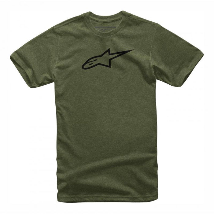 TEE SHIRT ALPINESTARS AGELESS II OLIVE NOIR - motoland