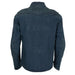 BLOUSON TOILE COTON HELSTONS VINCE BLEU DIRTY - motoland